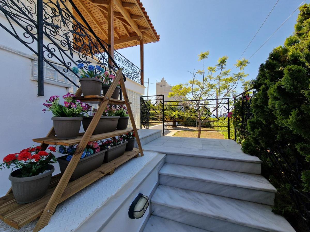 Villa Liana : Luxury Villa With Fantastic Sea View, Near Airport Porto Rafti Exterior photo