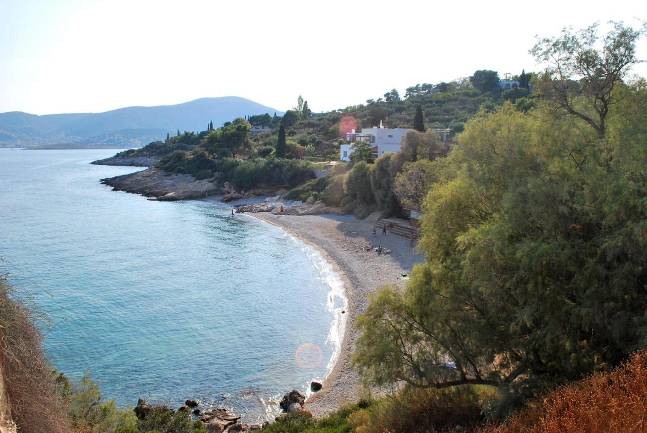 Villa Liana : Luxury Villa With Fantastic Sea View, Near Airport Porto Rafti Exterior photo